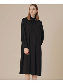 【SALE／30%OFF】バックサテンジョーゼットワンピース MACKINTOSH LONDON マッキントッシュ ロンドン ワンピース・ドレス ワンピース ブラック【RBA_E】【送料無料】[Rakuten Fashion]