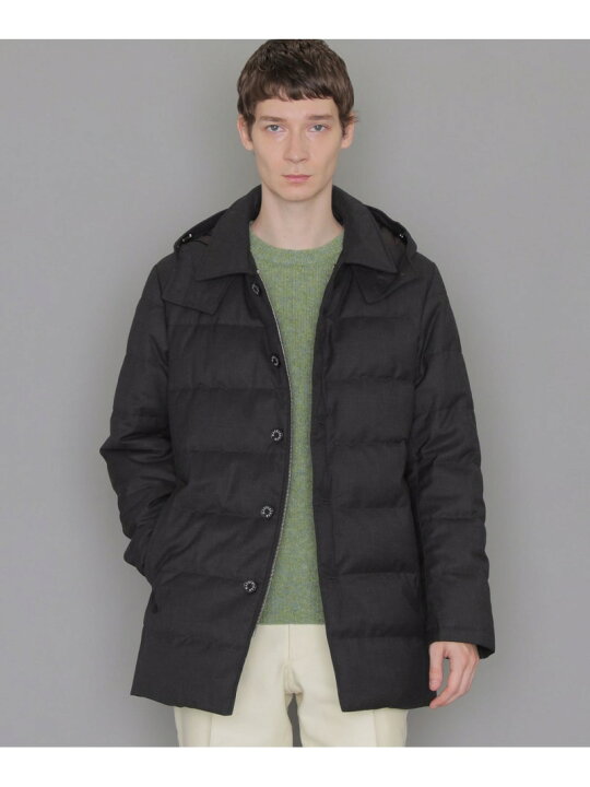 楽天市場】【SALE／42%OFF】【ELINGTON】ウールポリエステルフーデッド 