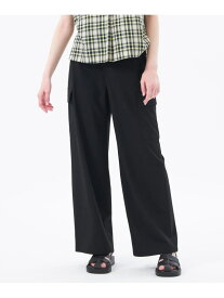 【SALE／62%OFF】ストレッチツイルワイドパンツ MACKINTOSH PHILOSOPHY マッキントッシュ フィロソフィー パンツ カーゴパンツ ホワイト ブラック【RBA_E】【送料無料】[Rakuten Fashion]