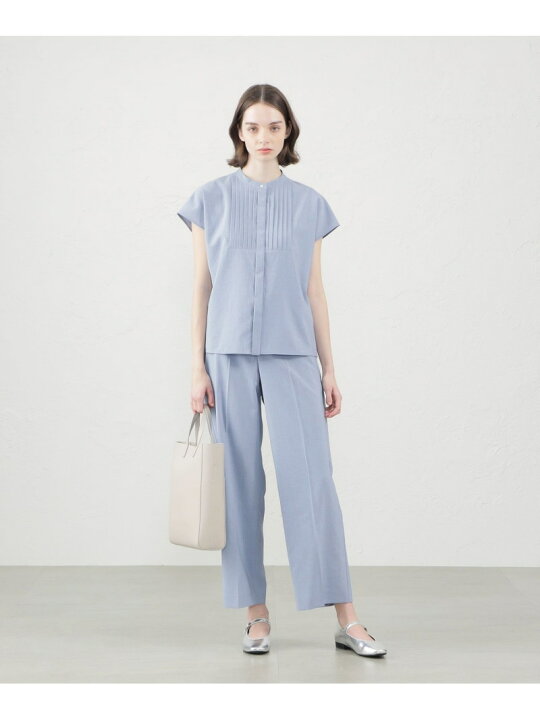 楽天市場】【SALE／16%OFF】ピンタックフレンチスリーブブラウス 