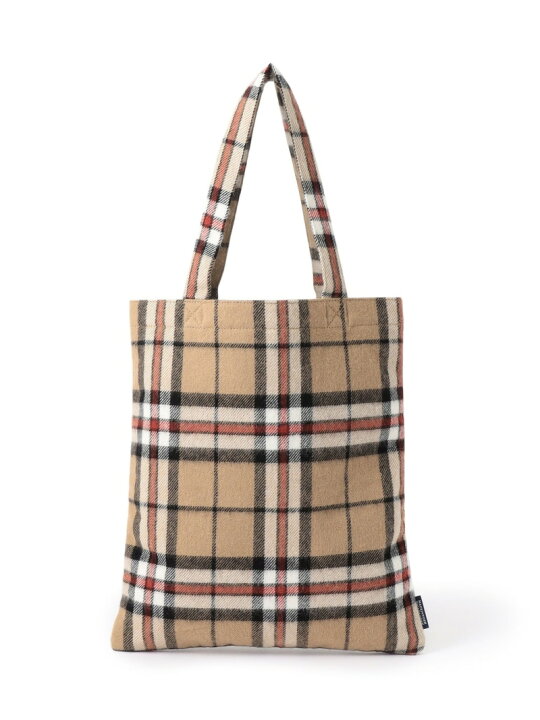 楽天市場】【SALE／22%OFF】ブリティッシュチェックトートバッグ 