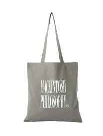 GREY LABEL カラーロゴトート MACKINTOSH PHILOSOPHY マッキントッシュ フィロソフィー バッグ トートバッグ グレー レッド ベージュ【送料無料】[Rakuten Fashion]