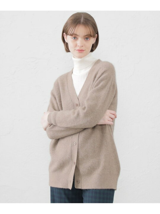 楽天市場】【SALE／50%OFF】【WEB限定】ヘアリーVネックカーディガン 