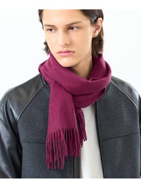 ウォッシャブルカシミヤ ソリッドマフラー MACKINTOSH PHILOSOPHY マッキントッシュ フィロソフィー ファッション雑貨 マフラー・ストール・ネックウォーマー パープル グレー ブルー ネイビー ベージュ【送料無料】[Rakuten Fashion]