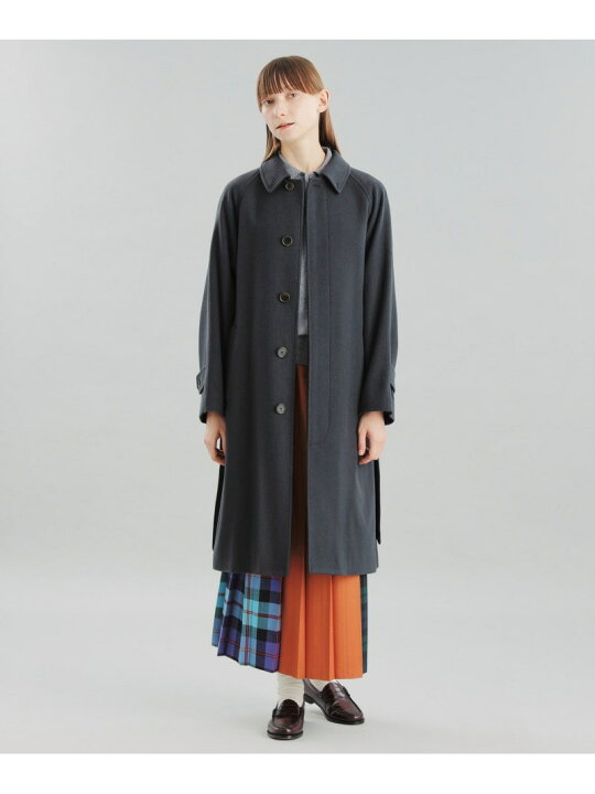 楽天市場】【SALE／40%OFF】GREY LABEL ウールベルテッドコート 