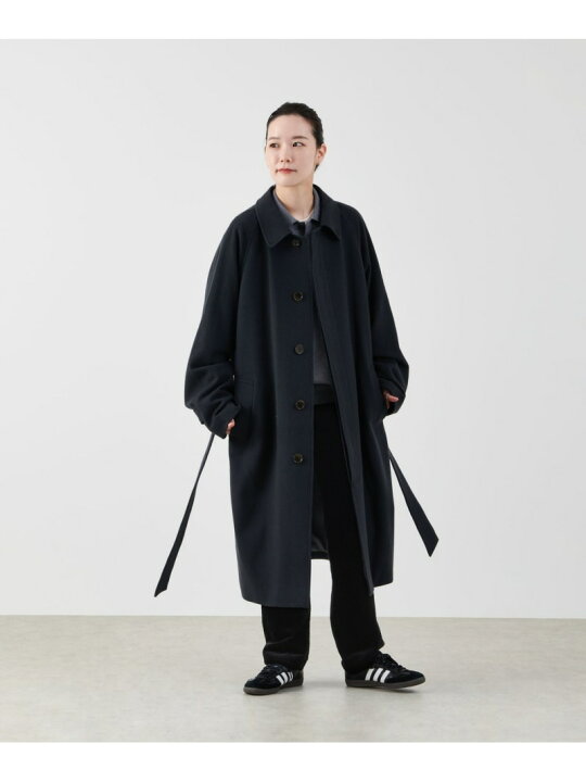楽天市場】【SALE／40%OFF】GREY LABEL ウールベルテッドコート 