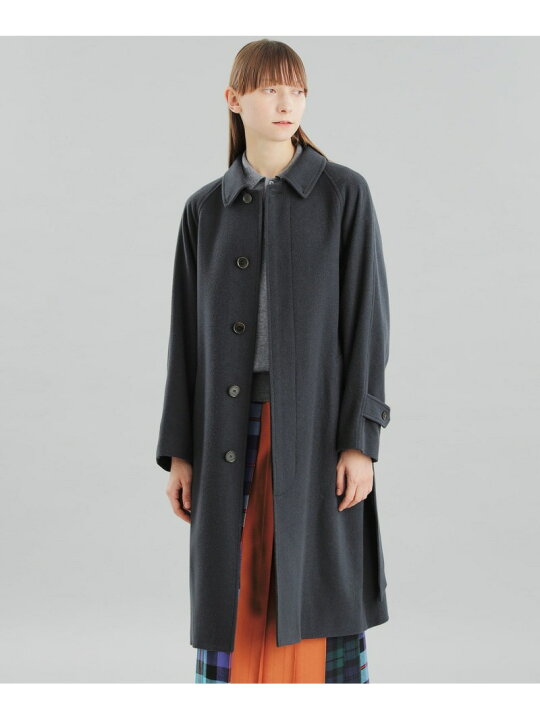 楽天市場】【SALE／40%OFF】GREY LABEL ウールベルテッドコート 
