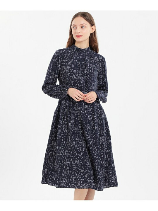 楽天市場】【SALE／47%OFF】フラワードットプリントワンピース 
