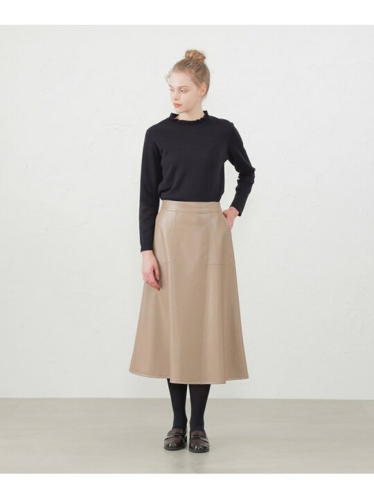 楽天市場】【SALE／30%OFF】フェイクレザーフレアスカート MACKINTOSH  