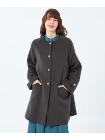 【WELBURY NO COLLAR(ウェルベリーノーカラー)】ウールメルトン製 MACKINTOSH PHILOSOPHY マッキントッシュ フィロソフィー ジャケット・アウター その他のジャケット・アウター ホワイト グレー ブラウン ネイビー【送料無料】[Rakuten Fashion]