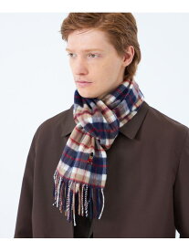 バッキンガムベア ウォッシャブルウールカシミヤ チェックマフラー MACKINTOSH PHILOSOPHY マッキントッシュ フィロソフィー ファッション雑貨 マフラー・ストール・ネックウォーマー ベージュ【送料無料】[Rakuten Fashion]