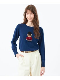 バッキンガムベア BIG BEAR MACKINTOSH PHILOSOPHY マッキントッシュ フィロソフィー トップス ニット ネイビー ブラウン【送料無料】[Rakuten Fashion]