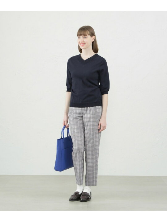 楽天市場】【SALE／40%OFF】タータンチェックサッカーテーパードパンツ  