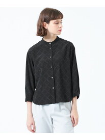 【SALE／55%OFF】レタリングジオメトリープリントブラウス MACKINTOSH PHILOSOPHY マッキントッシュ フィロソフィー トップス シャツ・ブラウス ホワイト ブラック【RBA_E】【送料無料】[Rakuten Fashion]