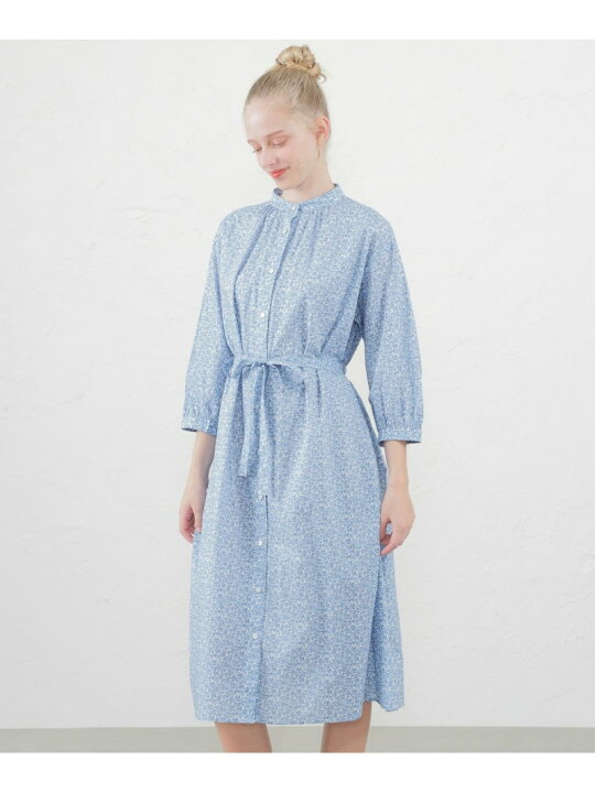 楽天市場】【SALE／26%OFF】リバティプリントシャツワンピース  