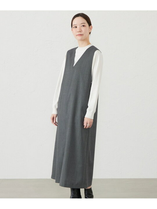 楽天市場】GREY LABEL ウールミックスジャンパードレス MACKINTOSH  