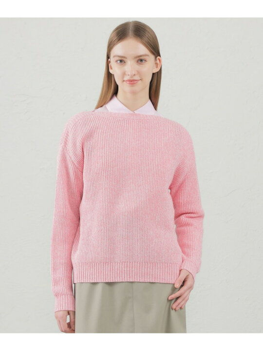 楽天市場】【SALE／35%OFF】ムリネボートネックニットプルオーバー 