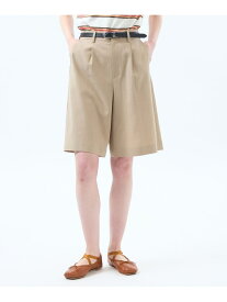 【SALE／53%OFF】ワンタックハーフパンツ MACKINTOSH PHILOSOPHY マッキントッシュ フィロソフィー パンツ その他のパンツ ベージュ ブラック【RBA_E】【送料無料】[Rakuten Fashion]