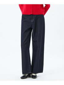 コットンワイドデニムパンツ MACKINTOSH PHILOSOPHY マッキントッシュ フィロソフィー パンツ その他のパンツ ネイビー【送料無料】[Rakuten Fashion]