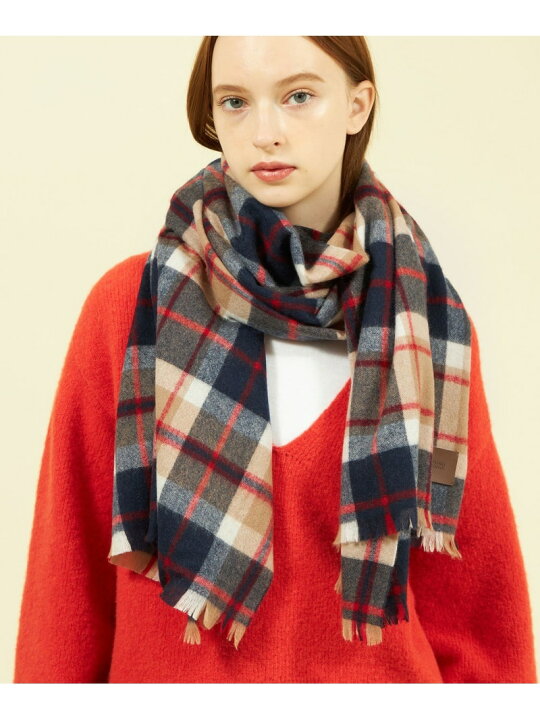 楽天市場】ウォッシャブルカシミヤハウスチェックストール MACKINTOSH 
