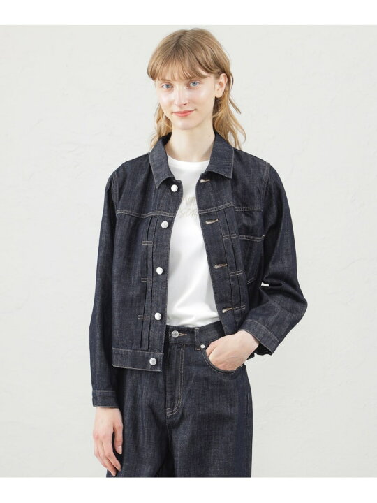 楽天市場】【SALE／21%OFF】コットンリネンデニムジャケット 