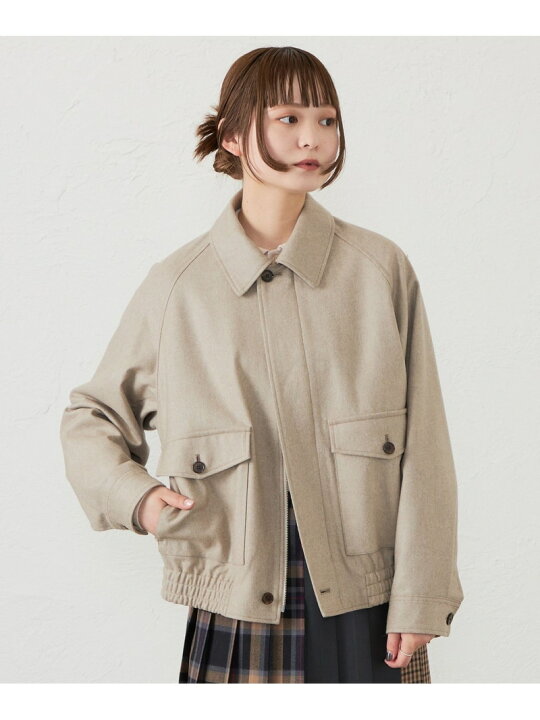 楽天市場】【SALE／50%OFF】GREY LABEL ウールリネンハリントン 
