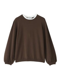 フリルカラーニット MACKINTOSH PHILOSOPHY マッキントッシュ フィロソフィー トップス ニット ブラック ブルー グリーン ブラウン【送料無料】[Rakuten Fashion]