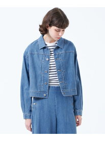 【SALE／66%OFF】コットンリネンデニムジャケット MACKINTOSH PHILOSOPHY マッキントッシュ フィロソフィー ジャケット・アウター ブルゾン・ジャンパー ブルー ネイビー【RBA_E】【送料無料】[Rakuten Fashion]