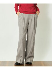 GREY LABEL タックプリーツワイドパンツ MACKINTOSH PHILOSOPHY マッキントッシュ フィロソフィー パンツ スラックス・ドレスパンツ グレー ネイビー【送料無料】[Rakuten Fashion]