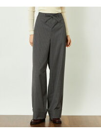 GREY LABEL ウールストライプイージーパンツ MACKINTOSH PHILOSOPHY マッキントッシュ フィロソフィー パンツ その他のパンツ グレー ネイビー【送料無料】[Rakuten Fashion]