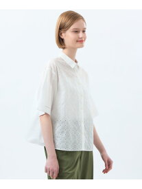 【SALE／30%OFF】スクエアレースブラウス MACKINTOSH PHILOSOPHY マッキントッシュ フィロソフィー トップス シャツ・ブラウス ブラック ホワイト【RBA_E】【送料無料】[Rakuten Fashion]