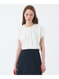 【SALE／36%OFF】クールタッチフロントタックカットソー MACKINTOSH PHILOSOPHY マッキントッシュ フィロソフィー トップス カットソー・Tシャツ イエロー ブラック ホワイト ブラウン【RBA_E】【送料無料】[Rakuten Fashion]