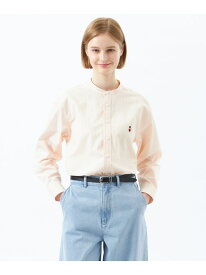 バッキンガムベア バンドカラーシャツ MACKINTOSH PHILOSOPHY マッキントッシュ フィロソフィー トップス シャツ・ブラウス ネイビー ブルー ホワイト オレンジ【送料無料】[Rakuten Fashion]