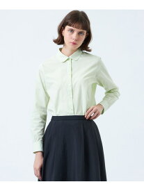 【SALE／55%OFF】ラウンドカラーベーシックシャツ MACKINTOSH PHILOSOPHY マッキントッシュ フィロソフィー トップス シャツ・ブラウス ブルー ベージュ【RBA_E】【送料無料】[Rakuten Fashion]