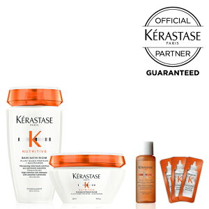 y10OFFN[|/K̔X/ŋzz KERASTASE PX^[[ NU NUTRITIVE o TebV 250ml }XNA^XbV 200ml XvbgGY Z 3.5ml×3 tChII 15ml