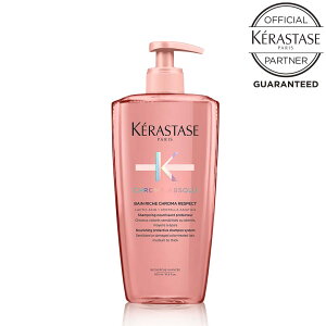 �y10��OFF�N�[�|��/���K�̔��X/�ŋ��z���z KERASTASE �P���X�^�[�[ CA BAIN CHROMARESPECT �o�����b�V�� �N���}�v���e�N�g 500ml �J���[�P�A