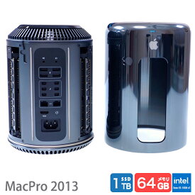 【中古】送料無料 Apple Mac Pro Late 2013/6コア/64GB/ SSD1TB/FirePro D500 3GB*2/Windows11 整備品 保証あり　初期設定不要 無料サポート