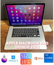 【中古】送料無料［良品/新品バッテリー］Apple MacBook Pro 15inch 2015/Core i7 2.5GHz/16GB/SSD512GB/Windows11/Office 2021保証あり 初期設定不要 無料サポート