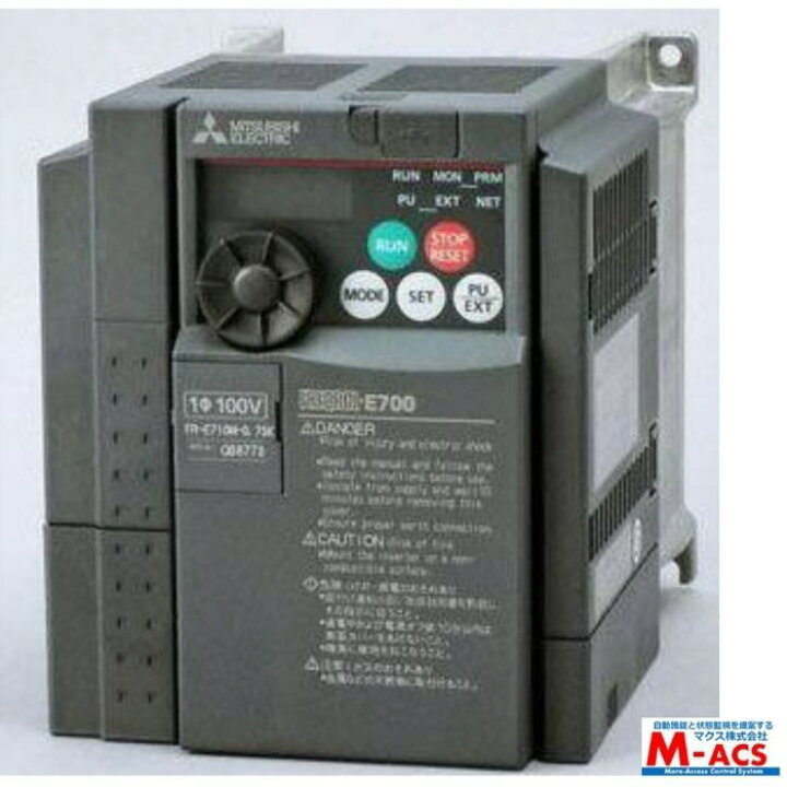 楽天市場】【当日発送】FR-E710W-0.4K 三菱電機 インバーター 0.4KW 単 