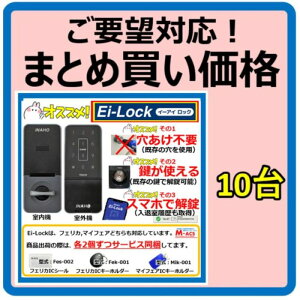 C[ACbN Ei-Lock ܂Ƃߔ10 (45399/) ^b`pl&ڐGIC FeliCa/MifareΉ Avŉ LA LSPΉ dq fW^bN sv Avŗ擾 FUKI INAHO O/tYouT