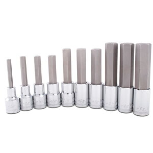 MAC TOOLS�i�}�b�N�c�[���Y�j 10Pc. 1/2 �h���C�u ���g���b�N �w�b�N�X�h���C�o�[�Z�b�g SVHM10PT