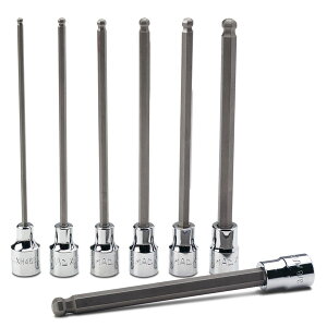 MAC TOOLS�i�}�b�N�c�[���Y�j 7Pc. 3/8 �h���C�u �C���` �����O�X�s�[�h �w�b�N�X�h���C�o�[ SXALB7PT