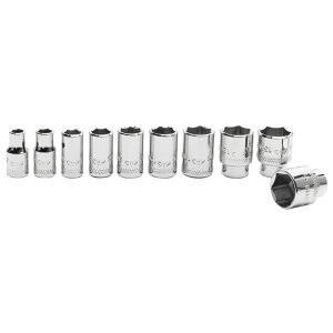 MAC TOOLSi}bNc[Yj 10Pc. 6Pt. 1/4"hCu gbN X^_[h\PbgZbg SMM106TR