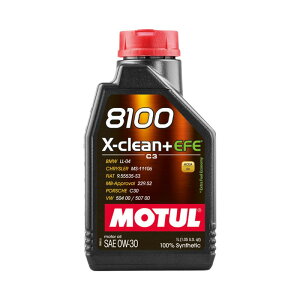 ���`���[�� 8100X-CLEAN+ EFE0W-30 12X1L MO113122�@MOTUL