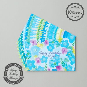 ܂Ƃߔ10Zbgo[Xf[J[hEt[u[PEu[^BIRTHDAY CARD O[eBOJ[h bZ[WJ[h  Mtg v[g Mtg aJ[h 킢@