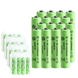 充電池 ソーラーライト ガーデンライト ニッケル水素電池 電池 交換電池 4本セット 単3形 1200mAh 単4形 AAA600mAh 防災 備蓄 保管ケース付き プレゼント