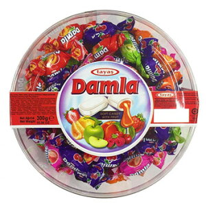 tayas(タヤス) ダムラ フルーツソフトキャンディ 300g×24セット 送料無料 クーポン 配布中 メーカー直送 代引き・期日指定・ギフト包装・注文後のキャンセル・返品不可 欠品の場合、納品遅れ