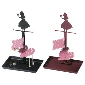 10%OFF セトクラフト DISNEY SILHOUETTE OTONA STYLE ピアススタンド(アリス)　レッド・SD-6194-RD-240 送料無料 メーカー直送 代引き・期日指定・ギフト包装・注文後のキャンセル・返品不可 欠品の場合、納品遅れやキャンセルが発生