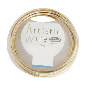 Artistic Wire(�A�[�e�B�X�e�B�b�N���C���[)�@�J���[�A���~���@�V�����p���S�[���h�@1.0mm×10m �������� �N�[�|�� �z�z�� ���[�J�[���� ������E�����w��E�M�t�g��E������̃L�����Z���E��