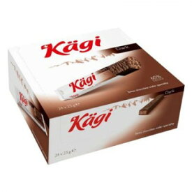 10%OFF Kagi(カーギ)　チョコウエハース　ダークバー　25g×24本 送料無料 代引き・期日指定・ギフト包装・注文後のキャンセル・返品不可 欠品の場合、納品遅れやキャンセルが発生